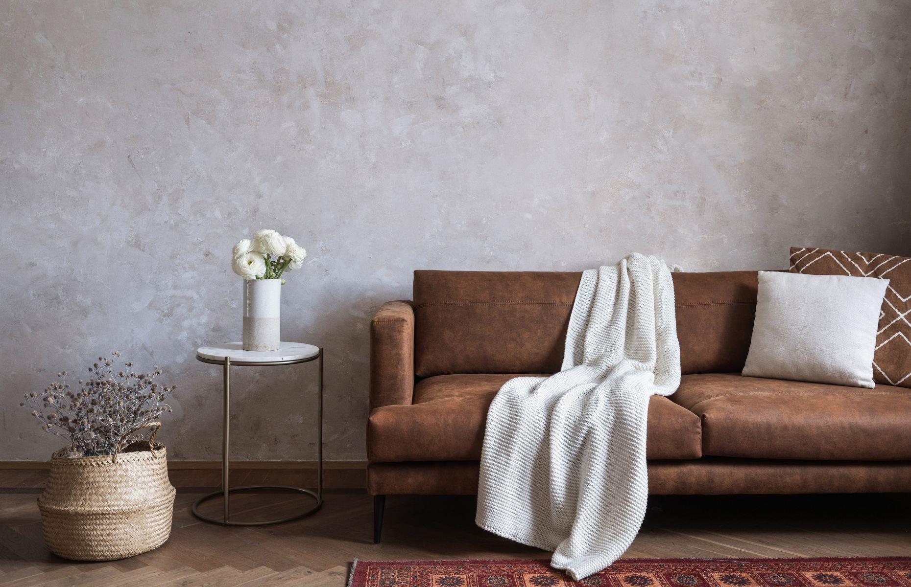 Limewash walls